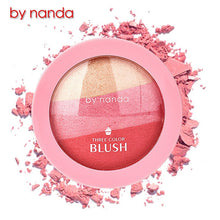 Load image into Gallery viewer, 3 Colors BY NANDA Blush Powder Palette