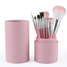 Load image into Gallery viewer, 15pcs Pink Makeup Brushes Set