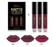 Load image into Gallery viewer, NICEFACE 3PCS Liquid Lipstick Set