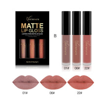 Load image into Gallery viewer, NICEFACE 3PCS Liquid Lipstick Set
