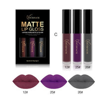 Load image into Gallery viewer, NICEFACE 3PCS Liquid Lipstick Set