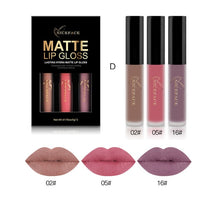 Load image into Gallery viewer, NICEFACE 3PCS Liquid Lipstick Set