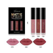 Load image into Gallery viewer, NICEFACE 3PCS Liquid Lipstick Set