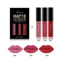 Load image into Gallery viewer, NICEFACE 3PCS Liquid Lipstick Set
