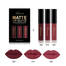 Load image into Gallery viewer, NICEFACE 3PCS Liquid Lipstick Set