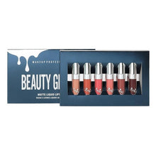 Load image into Gallery viewer, 6pcs/set Liquid Lipstick Lip Gloss Professional Makeup