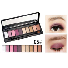 Load image into Gallery viewer, NOVO  eye shadow palette 10 Colors