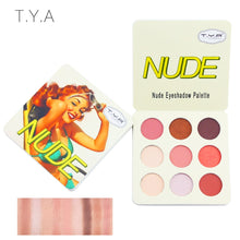 Load image into Gallery viewer, TYA  Matte Eyeshadow Palette Nude Minerals Professional