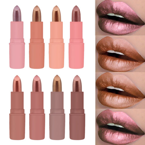 MK 11 Colors Metallic Lipstick