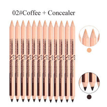 Load image into Gallery viewer, Menow 12PCS Concealer&amp;eyebrow Pencil 2 in 1